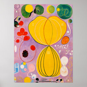 7, Adulthood av Hilma af Klin Poster
