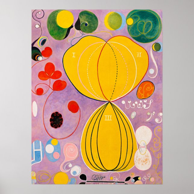 7, Adulthood av Hilma af Klin Poster (Framsidan)