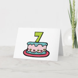 7 Ålderskaka Kort