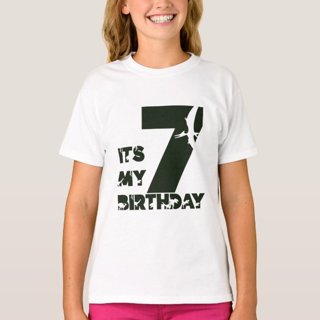 7 år gammal t shirt (Framsida)