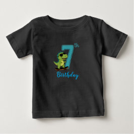7-års födelsedag för småbarns t-shirt