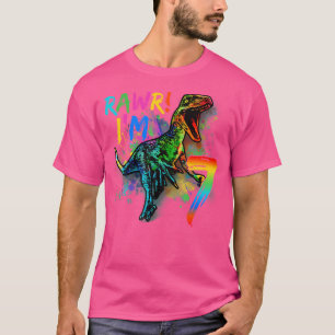 7 års gammal Shirt 7:e Birthday Boy T Rex Dinosaur