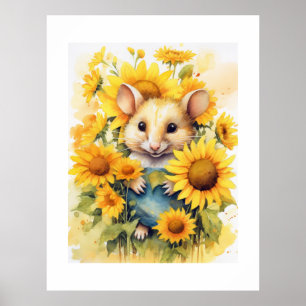 7 av 17 Solros Garden Miceville Poster