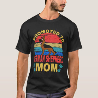 7 Befordrad Till Tysk Shepherd Mamma Tysk Shepherd T Shirt