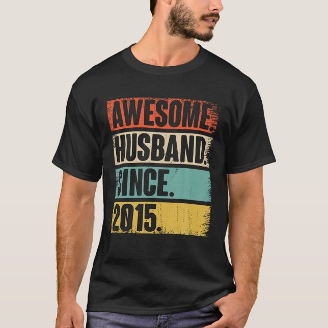7 Bröllop-årsjubiléet Him - Fantastisk Make Si T Shirt (Framsida)