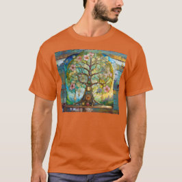 7 Chakra Blossoming Livets träd T Shirt