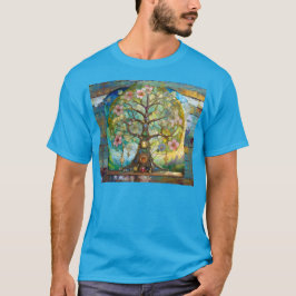 7 Chakra Blossoming Livets träd T Shirt