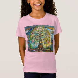 7 Chakra Blossoming Livets träd T Shirt