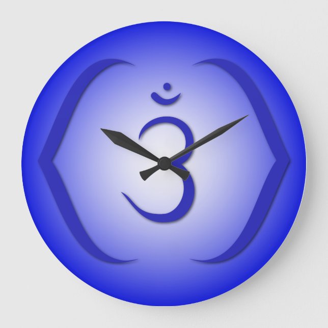 7 Chakra Clocks Stor Klocka (Framsida)