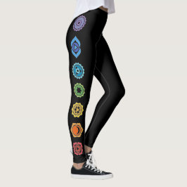 7 Chakra damasker Leggings