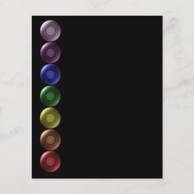 7 Chakra Heart Flyer (Framsidan)