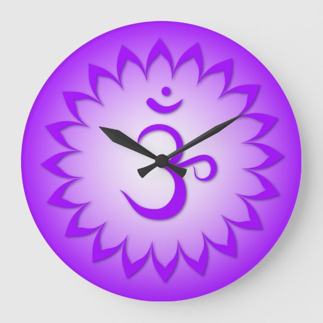 7 Chakra-klockor Stor Klocka (Framsida)