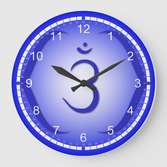 7 Chakra-klockor Stor Klocka (Framsida)