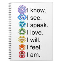7 Chakra Notebook