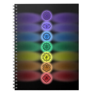 7 chakras bärbar dator anteckningsbok