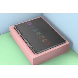 7 Chakras bärbara dator Anteckningsbok
