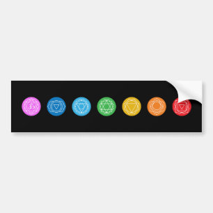 7 Chakras  Bildekal