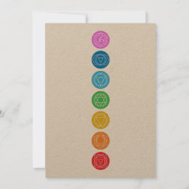 7 Chakras Inbjudningar
