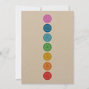 7 Chakras Inbjudningar