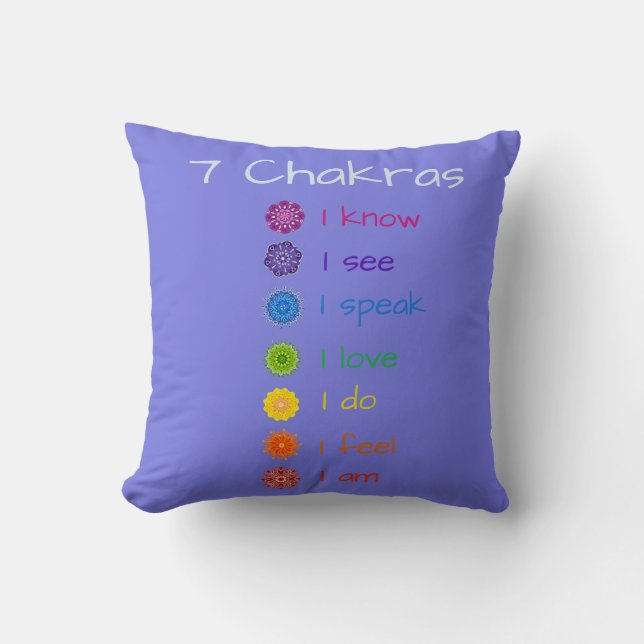 7 Chakras Kudde (Framsida)