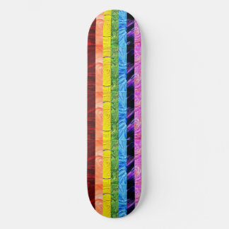 7 Chakras Mini Skateboard Bräda 18,5 Cm