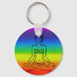 7 Chakras Nyckelring