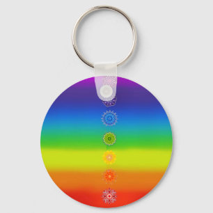7 Chakras Nyckelring