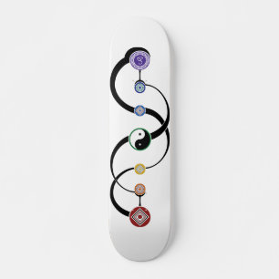 7 Chakras - Skateboard Bräda 19,5 Cm