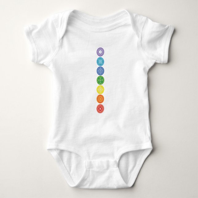 7 Chakras Tee (Framsida)