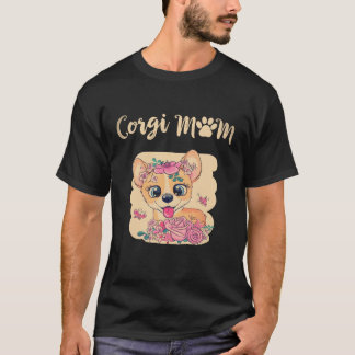 7 Corgi Mamma Corgi T Shirt