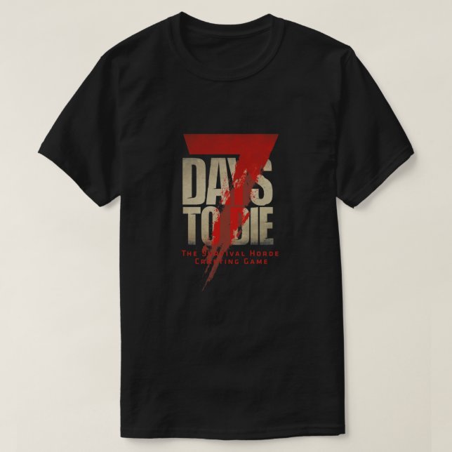 7 dagar att dö  t shirt (Design framsida)