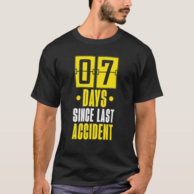 7 dagar efter senaste skadeinhämtning vid olycksfa t shirt (Framsida)