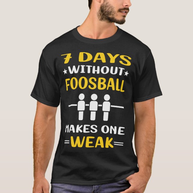 7 dagar utan fotboll t shirt (Framsida)