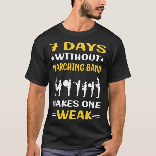 7 dagar utan markeringsband t shirt (Framsida)
