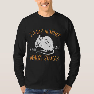 7 dagar utan muskel Mus-kvadrat T Shirt