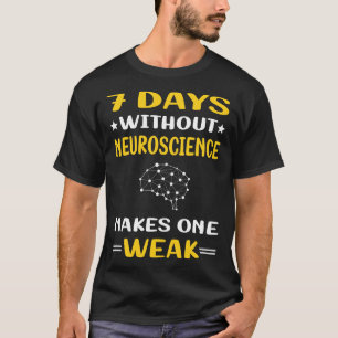 7 dagar utan neurovetenskaplig neurovetenskaplig n t shirt