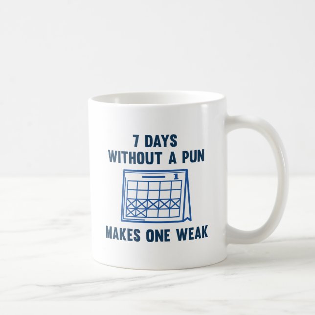 7 dagar utan Pun Kaffemugg (Höger)