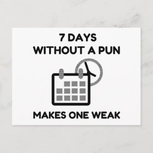 7 dagar utan Pun Vykort