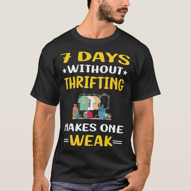 7 dagar utan stötfångare t shirt (Framsida)