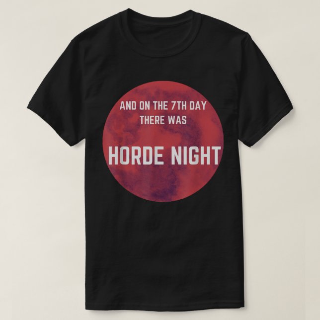 7 dagars Zombie Survival Horror Game Horde Night G T Shirt (Design framsida)