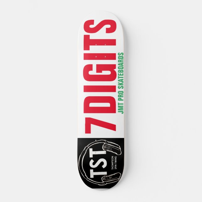 7 DIGITS SKATEBOARD / JMT (Framsida)