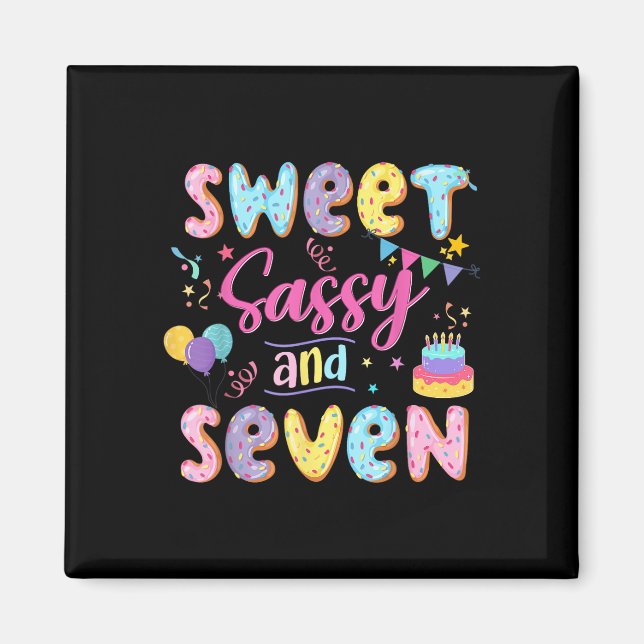 7:e, 7 år, 7 år, 7 år magnet (Framsidan)