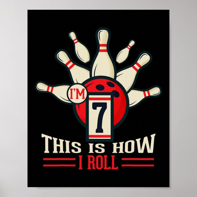 7:e, 7 år gammal, är det så jag rullar poster (Framsidan)