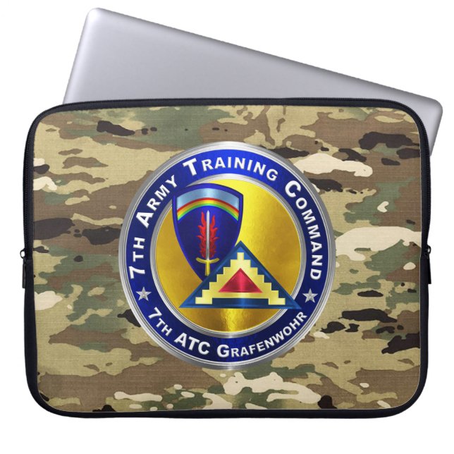 7:e arméns utbildningskommando (7th ATC) Laptop Fodral (Framsidan)