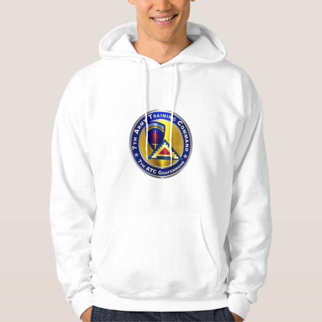 7:e arméns utbildningskommando Hoodie (Framsida)