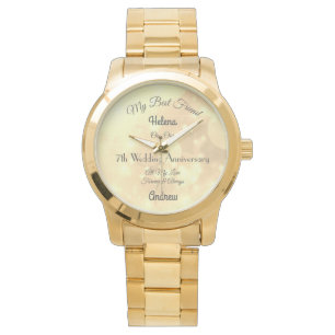 7:e-årsdagen av Wife-personligen Armbandsur