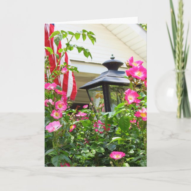 7:e blomman - Martha's Vineyard Card Kort (Framsida)