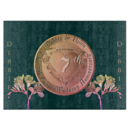 7:e Bröllop-årsdag Copper Fresia