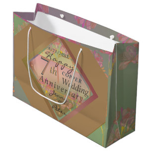 7:e Bröllop-årsdagen av Gift Bag