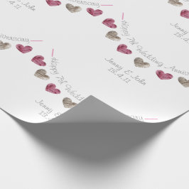 7:e bröllop årsdagen av ullhjärtstillestånd presentpapper